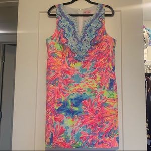 Lilly Pulitzer Palm Beach Coral Shift Dress